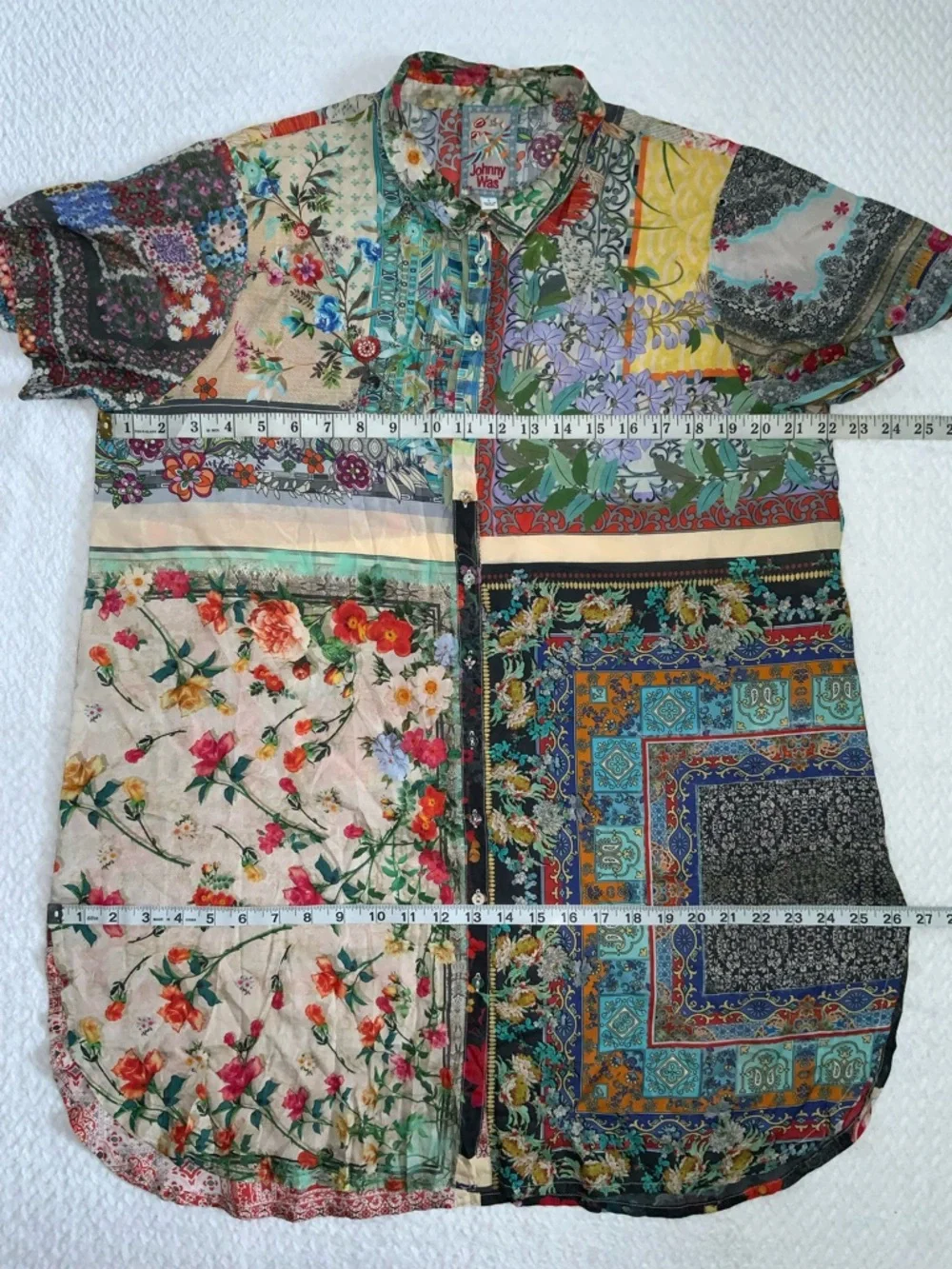 JOHNNY WAS CALLAWAY TASHA TUNIC - Picture 9 of 10